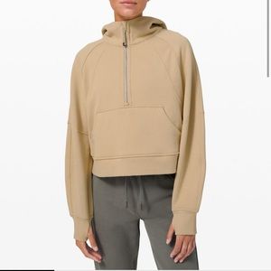 lululemon Scuba Oversized Half-Zip Hoodie Trench